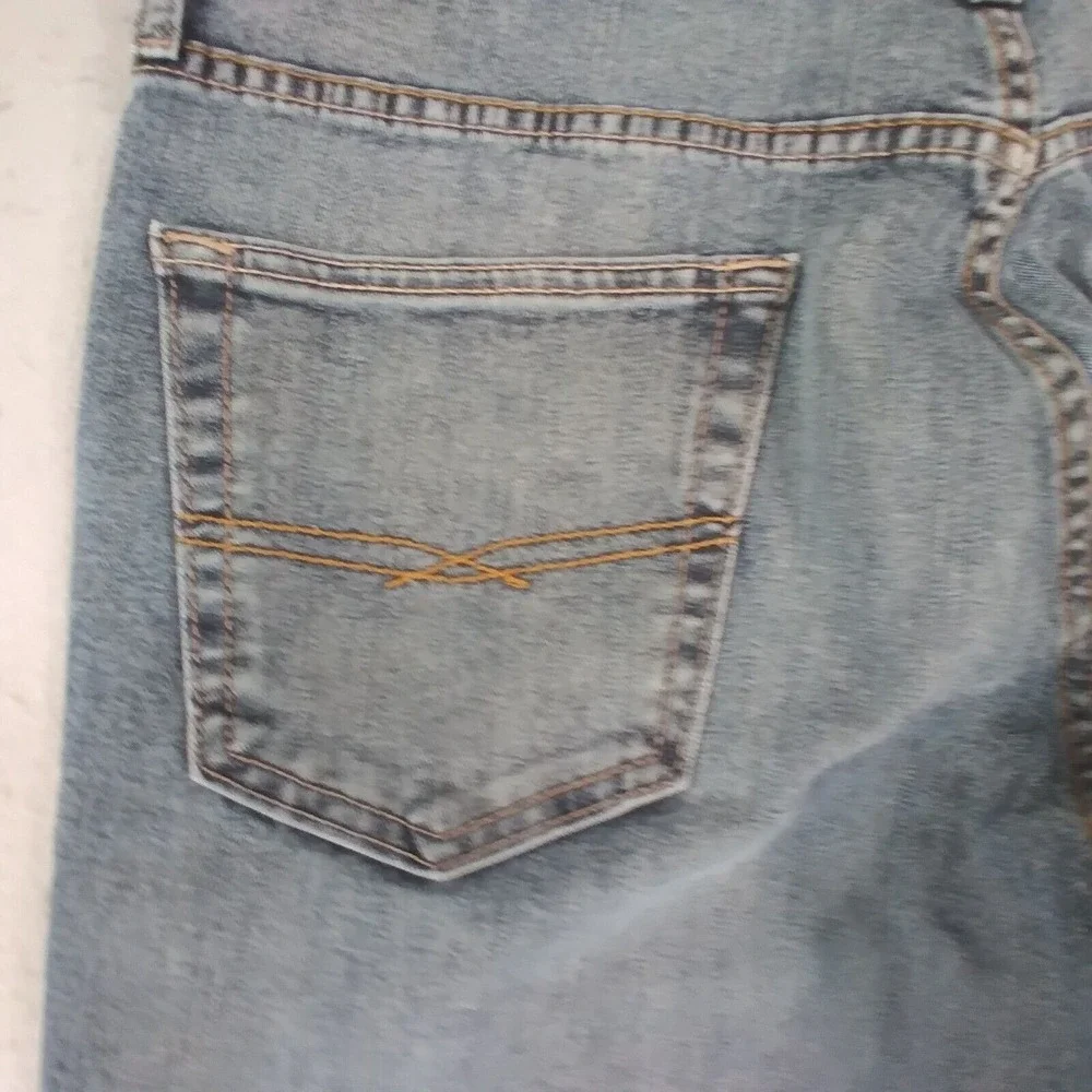 Levi's Signature S67 jeans men's 32x30 slim straight blue stretch‎ denim pants